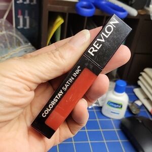 Revlon ColorStay Satin Ink Lipstick -   Fired Up New